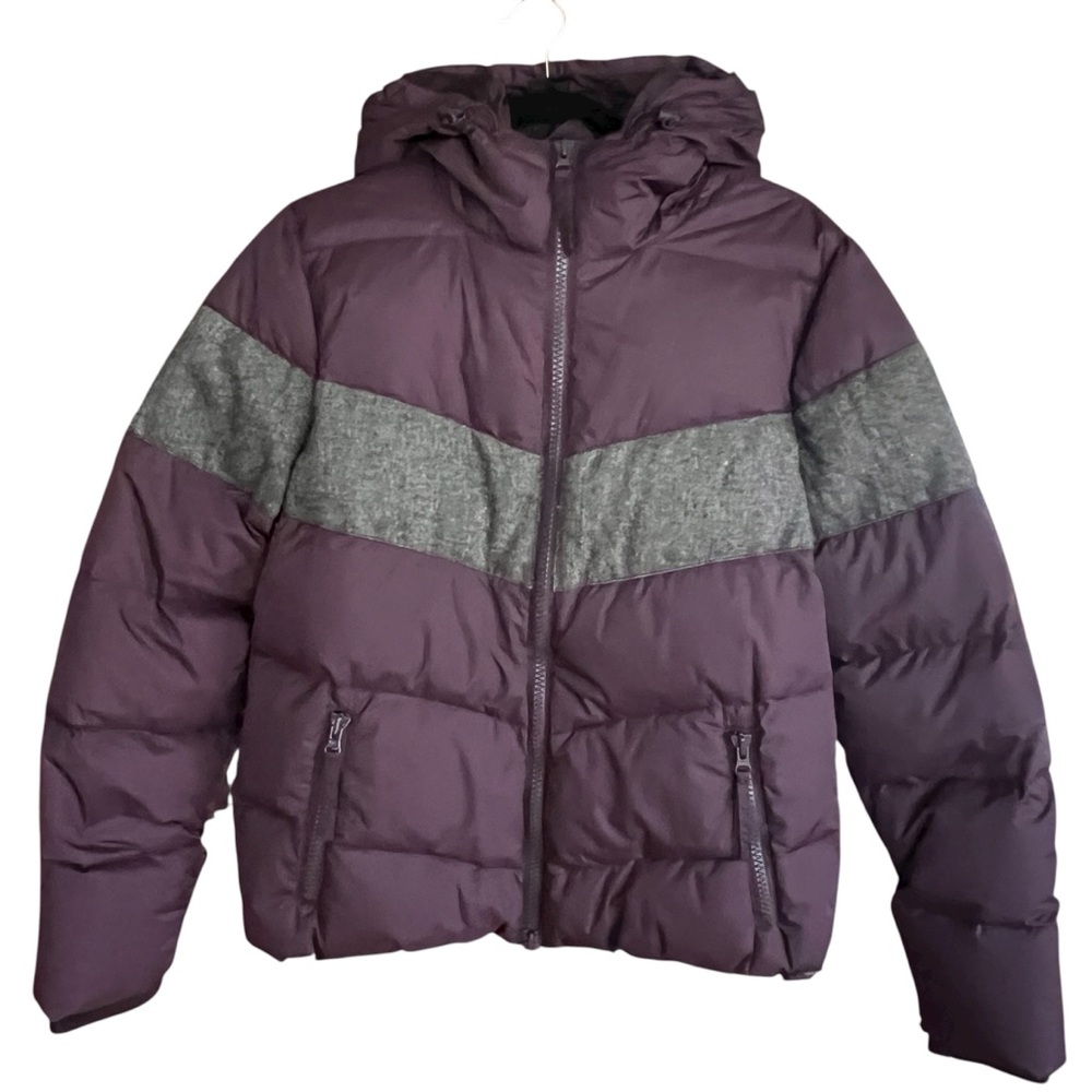 MPG Sport Down-Filled Legacy Puffer Hooded Bomber Jacket size Large NWT